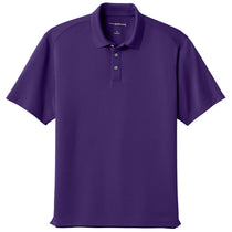 Port Authority Men's Prism Purple Wearever Performance Pique Polo
