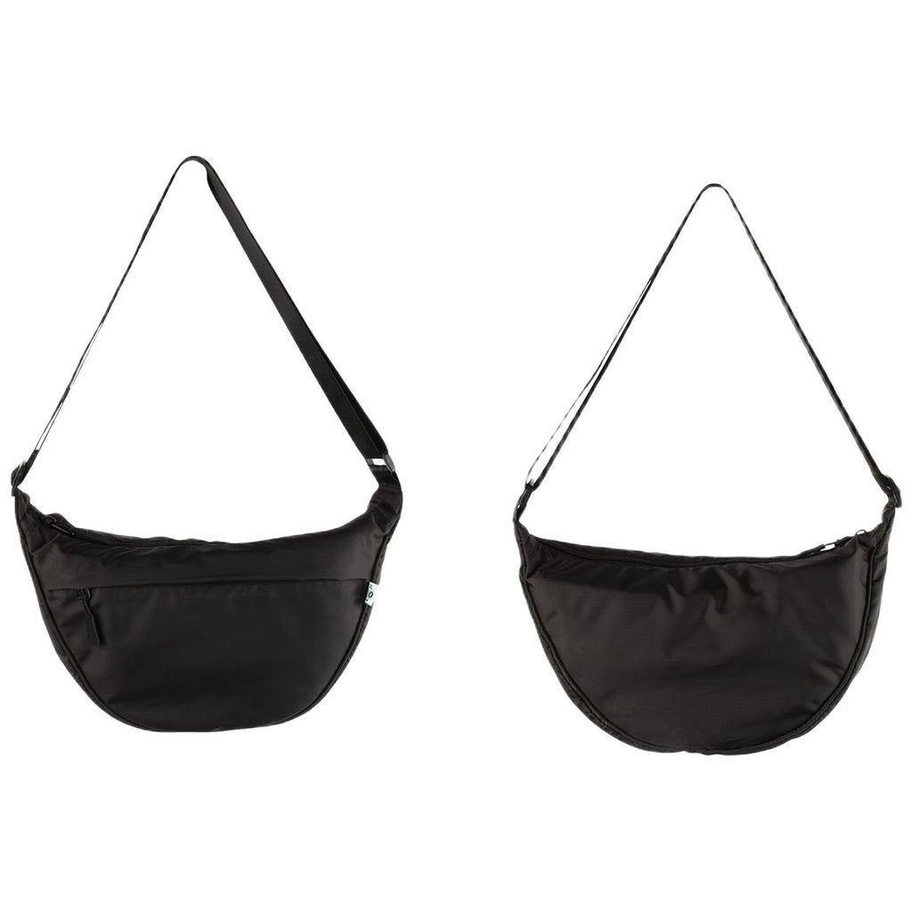 Logomark Black Misha Repreve Crossbody Shoulder Bag