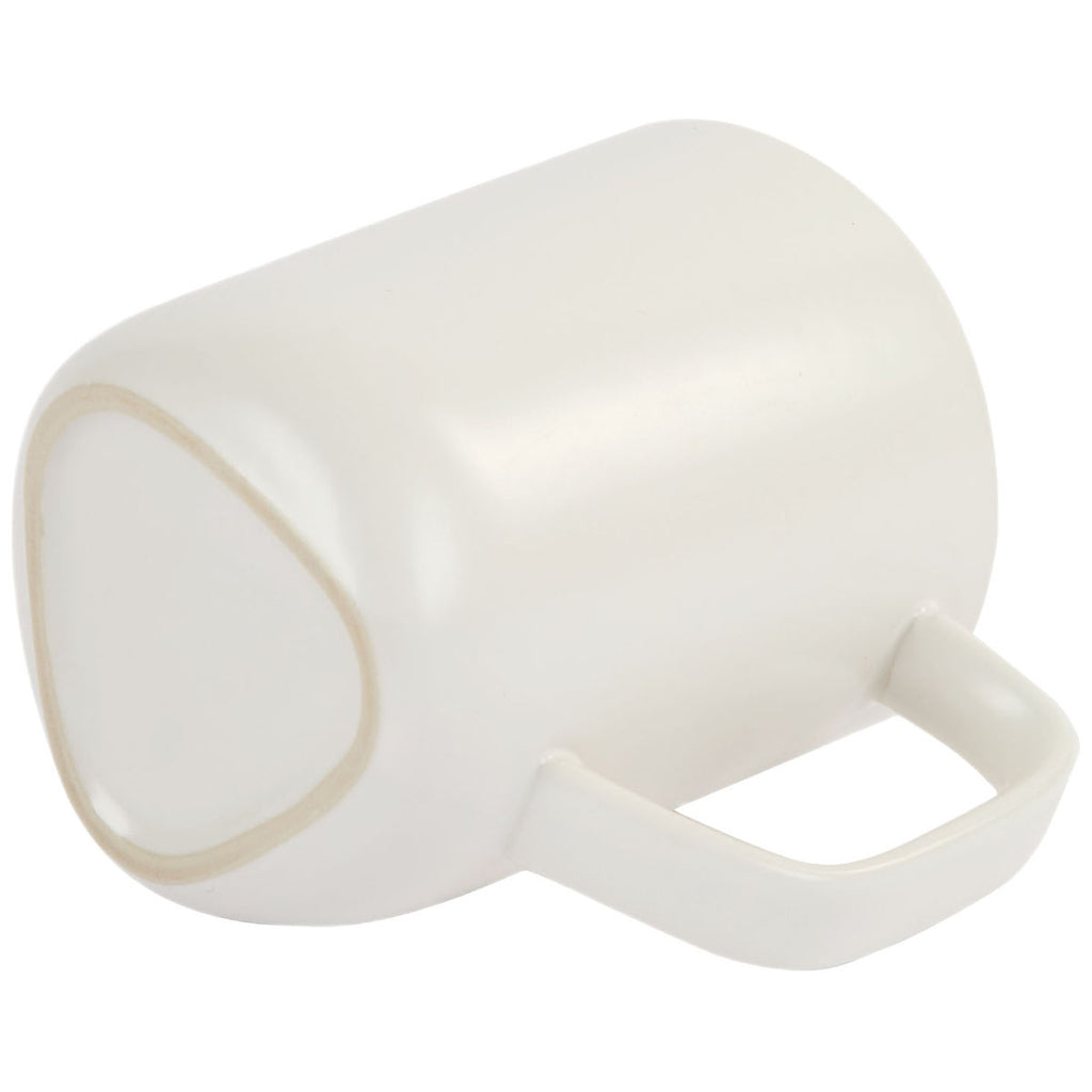 Logomark White Lisbon 18 oz. Recycled Ceramic Mug