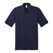 Port & Company Men's Deep Navy Core Blend Jersey Knit Polo