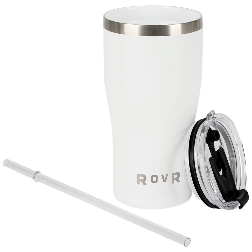 RovR White 20 oz. Vacuum Insulated Travel Tumbler