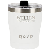 RovR White 12 oz. Vacuum Insulated Lowball Tumbler