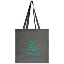 Logomark Black Vitality 4.5 oz Recycled Cotton Tote Bag