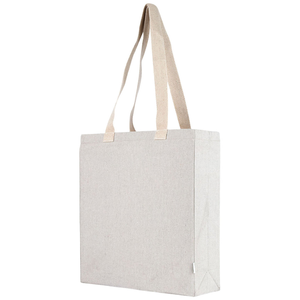 Logomark Natural Olivia 10 oz. Recycled Cotton Convention Tote