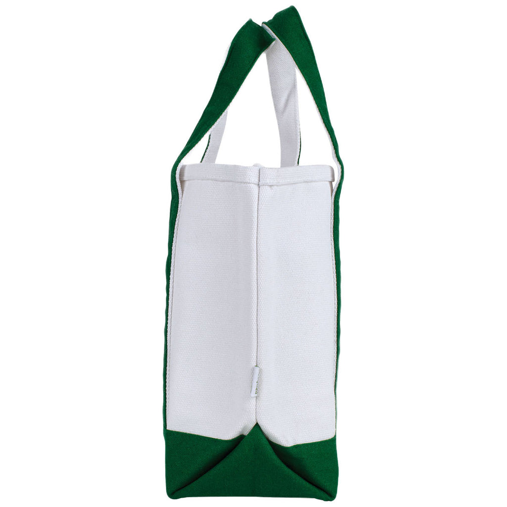 Logomark Green Roan Mini 24 oz. Recycled Canvas Tote