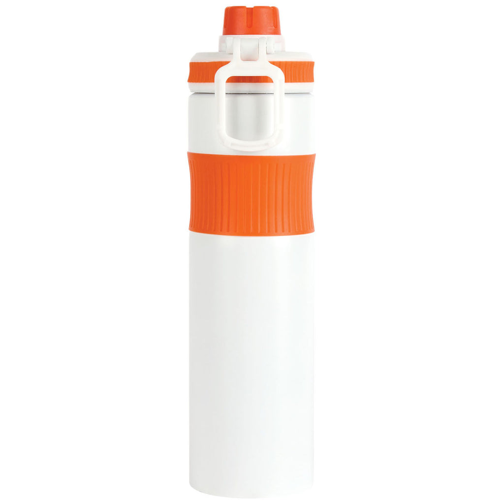 Logomark Orange Prescott 26 oz. Single Wall Recycled Stainless Steel Bottle
