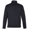 Zero Restriction Men's Black/Metallic Silver Quarter-Zip Pullover