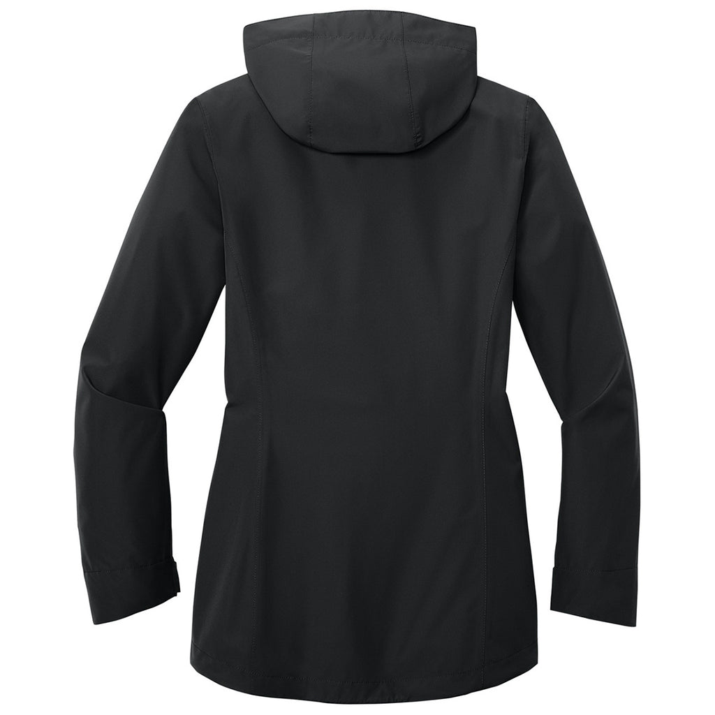 Port Authority Women's Deep Black C-FREE Rain Jacket