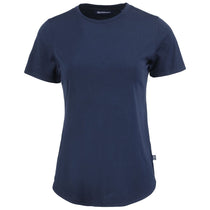 Cutter & Buck Women's Navy Blue Coastline Epic Comfort Recycled Short Sleeve Tee