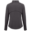 Cutter & Buck Women's Black Heather Peshastin Fleece Recycled Full Zip Jacket