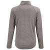 Cutter & Buck Women's Elemental Grey Coastline Epic Comfort Recycled Quarter Zip