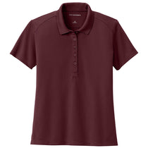 Port Authority Women's Burgundy Wearever Performance Pique Polo