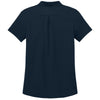 Port Authority Women's Night Navy Plaited Pique Polo