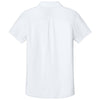 Port Authority Women's White Plaited Pique Polo