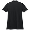 Port Authority Women's Deep Black Dry Zone Stain-Release Grid Polo