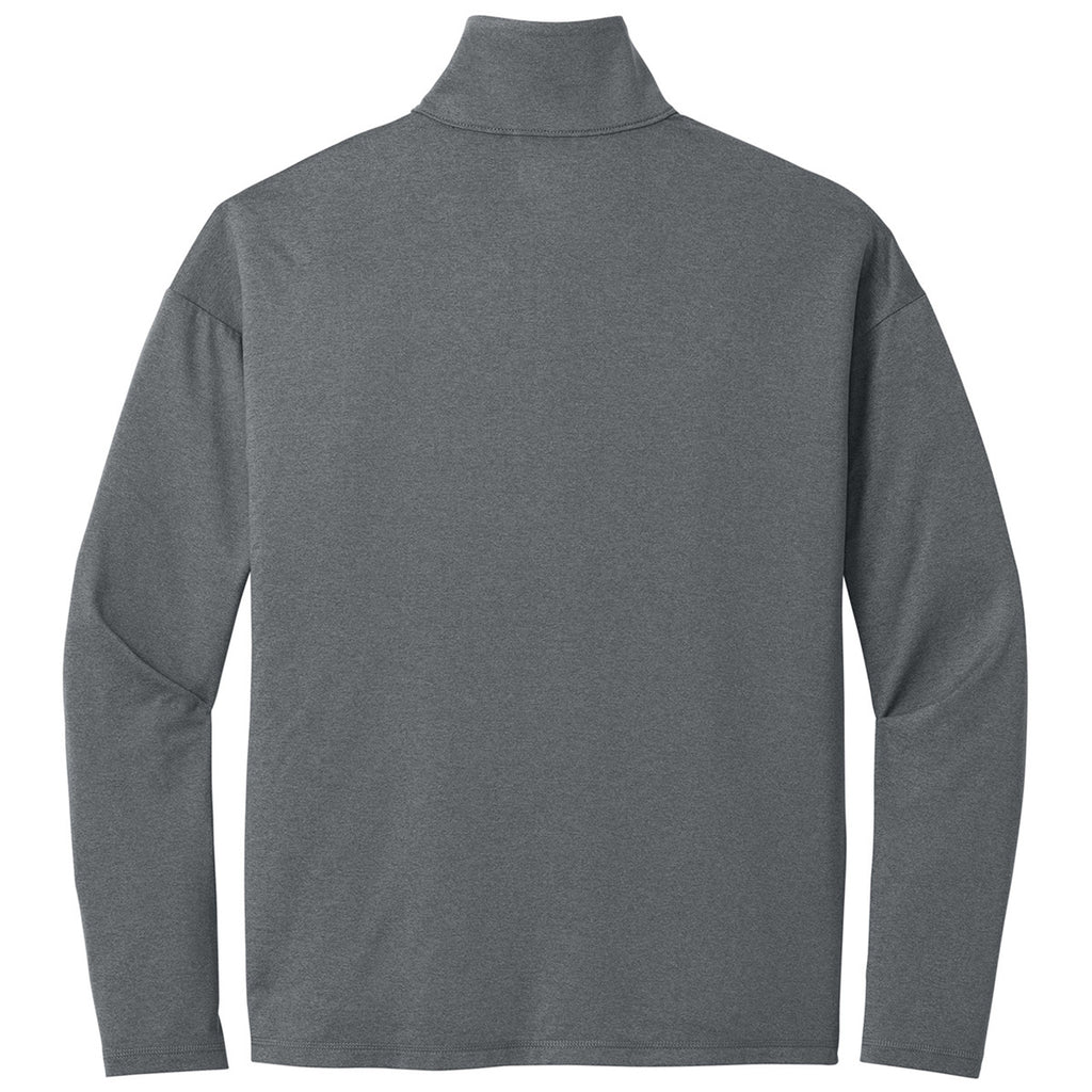 New Era Women's Shadow Grey Heather Power 1/2-Zip