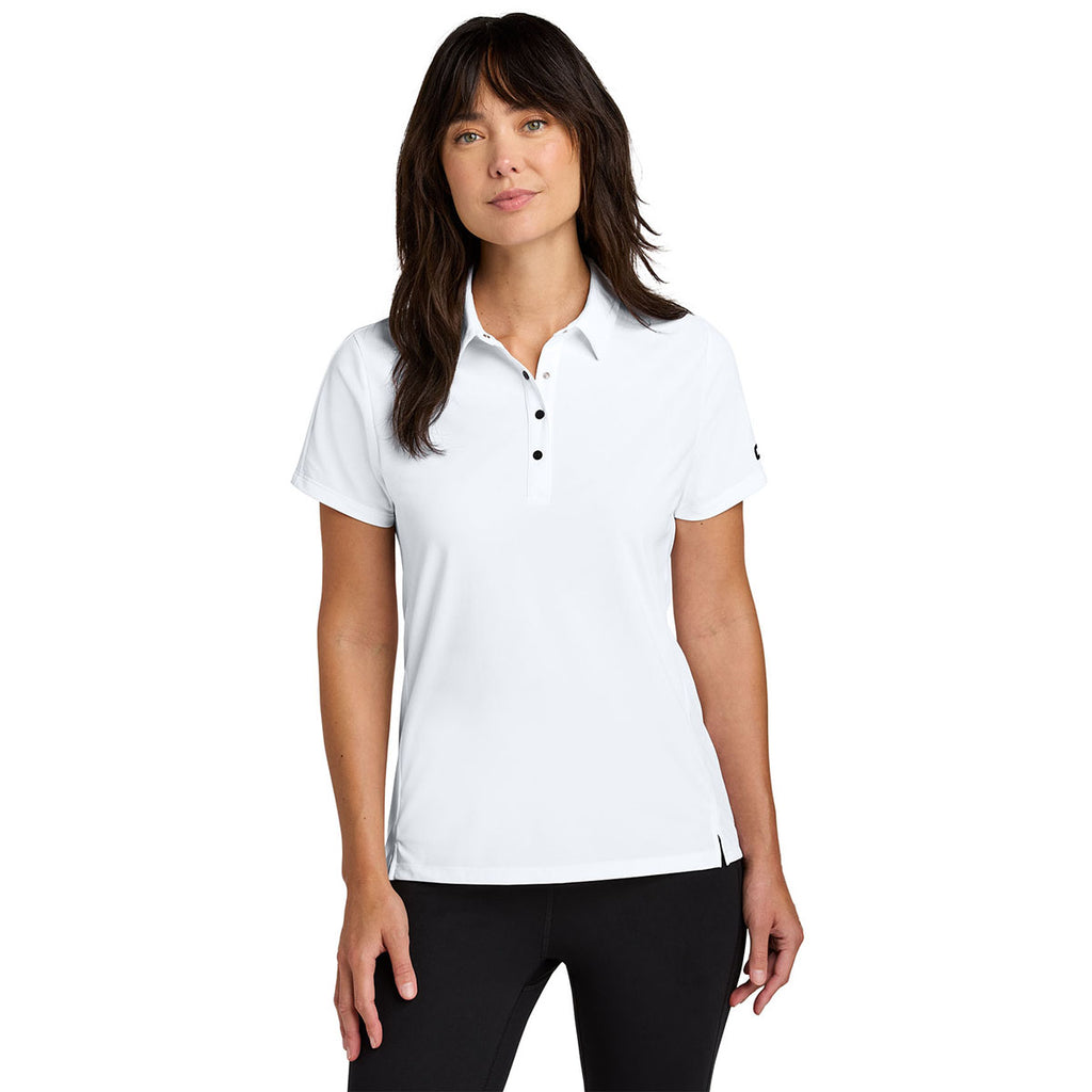 OGIO Women's White Envision Polo