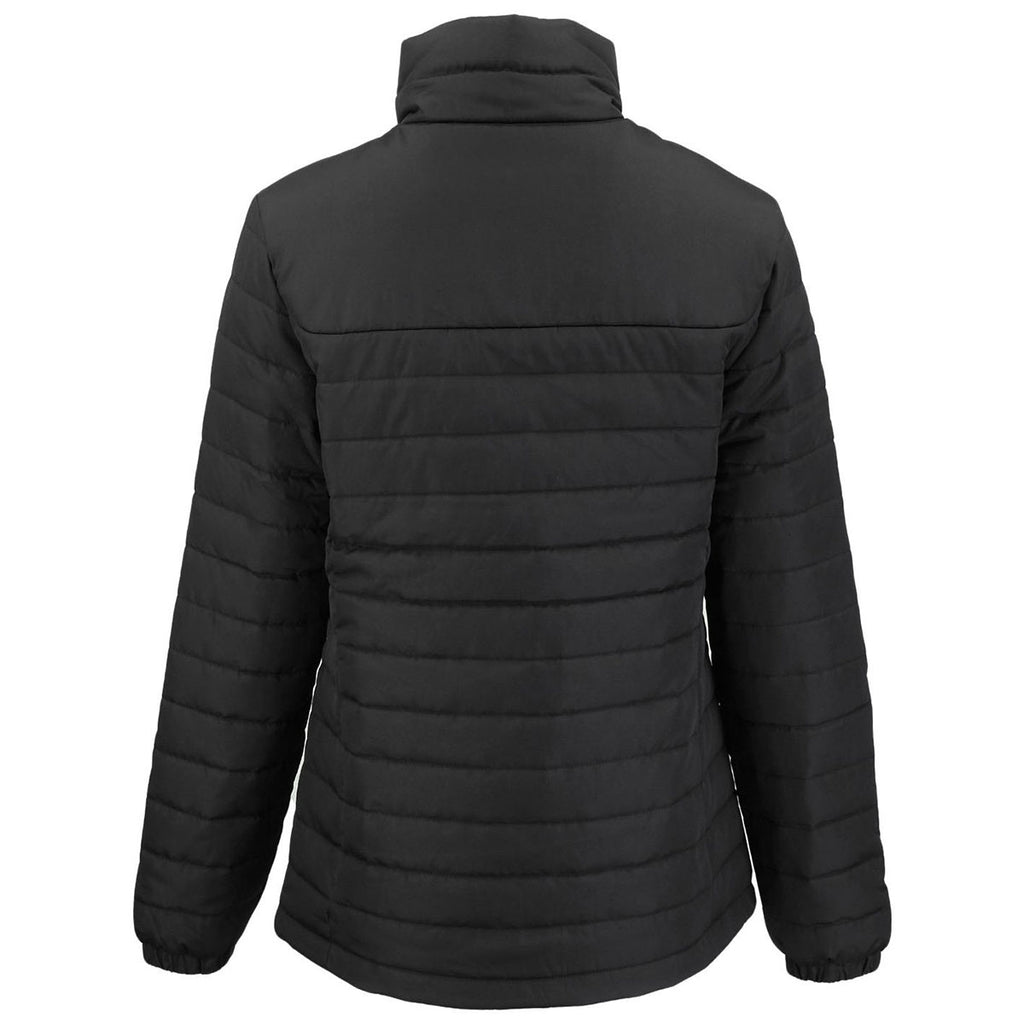 Clique Women's Black Elevation Eco Full Zip Puffer Jacket