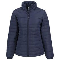 Clique Women's Dark Navy Elevation Eco Full Zip Puffer Jacket