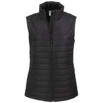 Clique Women's Black Elevation Eco Full Zip Puffer Vest