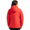 Clique Women's Red Valhalla Full Zip Puffer Jacket