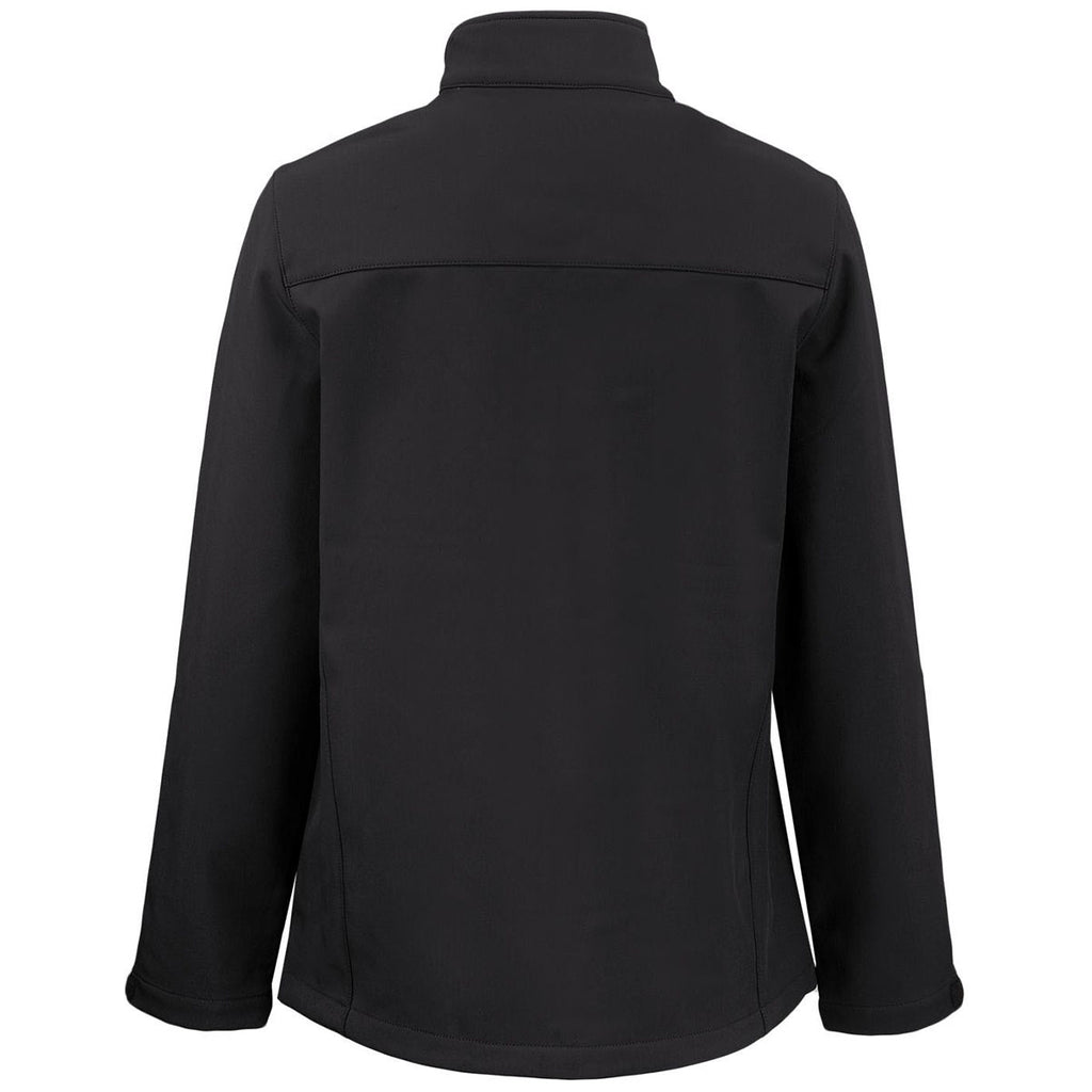 Clique Women's Black Tempest Waterproof Full Zip Softshell Jacket