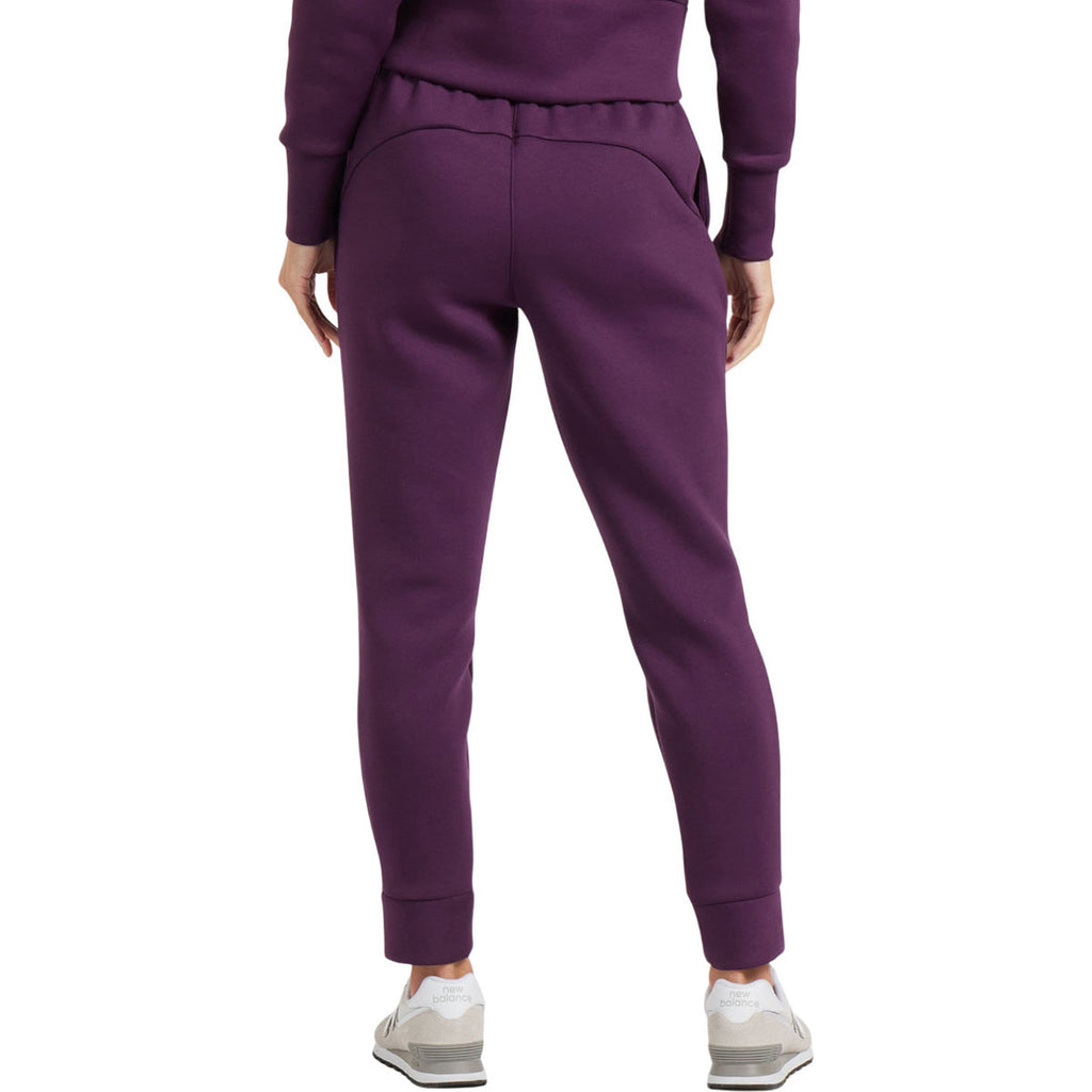 UNRL Women's Dark Plum LuxBreak Sweat Jogger