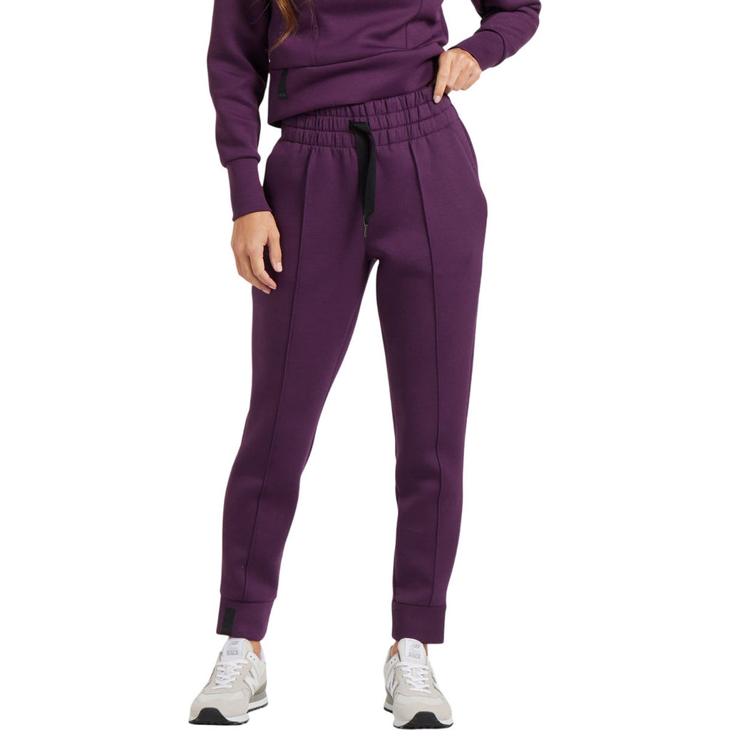 UNRL Women's Dark Plum LuxBreak Sweat Jogger