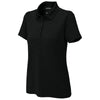 Sport-Tek Women's Black Versa Polo