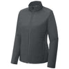 Sport-Tek Women's Iron Grey Teknical Hybrid Jacket