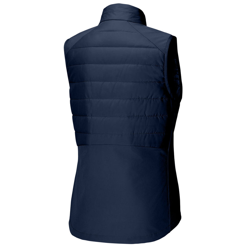 Sport-Tek Women's True Navy Teknical Hybrid Vest