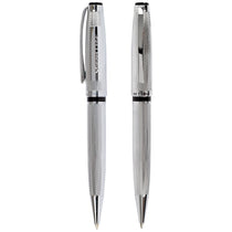 Bettoni Chrome Napoli Recycled Brass Ballpoint Pen
