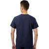 Jaanuu Men's Midnight Navy Platt 3-Pocket Scrub V-Neck Top