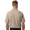Harriton Men's Khaki Maverick CVC Pique Polo