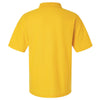 Harriton Men's Sunray Yellow Maverick CVC Pique Polo