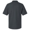 Harriton Men's Dark Charcoal Tall Maverick CVC Pique Polo