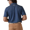 Straight Down Men's Greenstone Quintero Stripe Polo