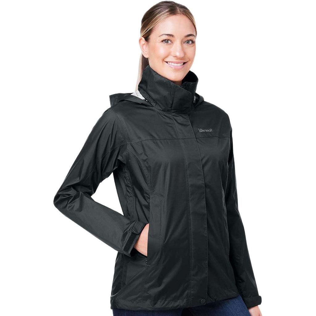 Marmot Women's Black PreCip Eco Packable Rain Jacket