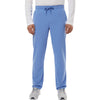 Jaanuu Men's Ceil Blue Rhodes Everyday Straight-Leg Scrub Pants