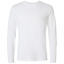 Jaanuu Men's White RegenX Cotton Underscrub Long Sleeve T-Shirt