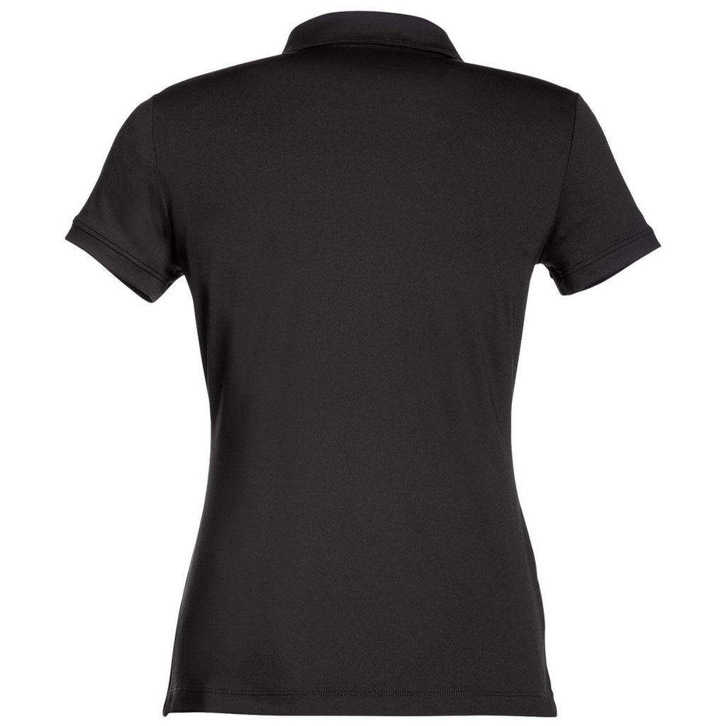 Fairway & Greene Women's Black Claire Tech Polo