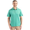 Cutter & Buck Men's Kelly Green Coastline Epic Comfort Eco Recycled Polo