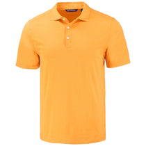 Cutter & Buck Men's Orange Burst Coastline Epic Comfort Eco Recycled Polo