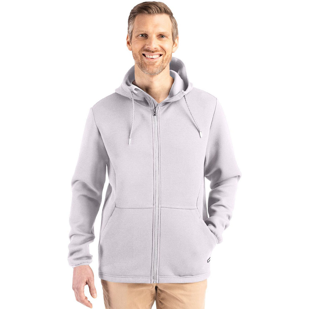 Cutter & Buck Men's Solitare Roam Epic Comfort Recycled Full Zip Hooded Jacket