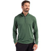 Cutter & Buck Men's Hunter Coastline Epic Comfort Recycled Quarter Zip