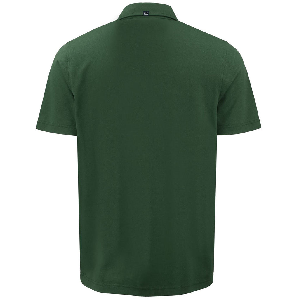 Cutter & Buck Men's Hunter Advantage Refresh Epic Confidence Recycled Tri-Blend Pique Polo