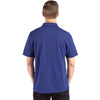 Cutter & Buck Men's Tour Blue Advantage Refresh Epic Confidence Recycled Tri-Blend Pique Polo