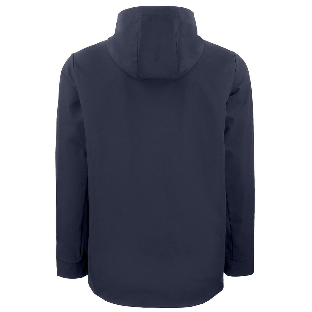 Cutter & Buck Men's Navy Blue Camano Everyday Stretch Recycled Water Resistant Jacket