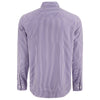 Cutter & Buck Men's College Purple/White Skyline Epic Confidence Recycled Gingham Long Sleeve Dress Shirt