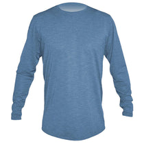 ANETIK Men's Bahama Heathered Low Pro Tech Long Sleeve T-Shirt